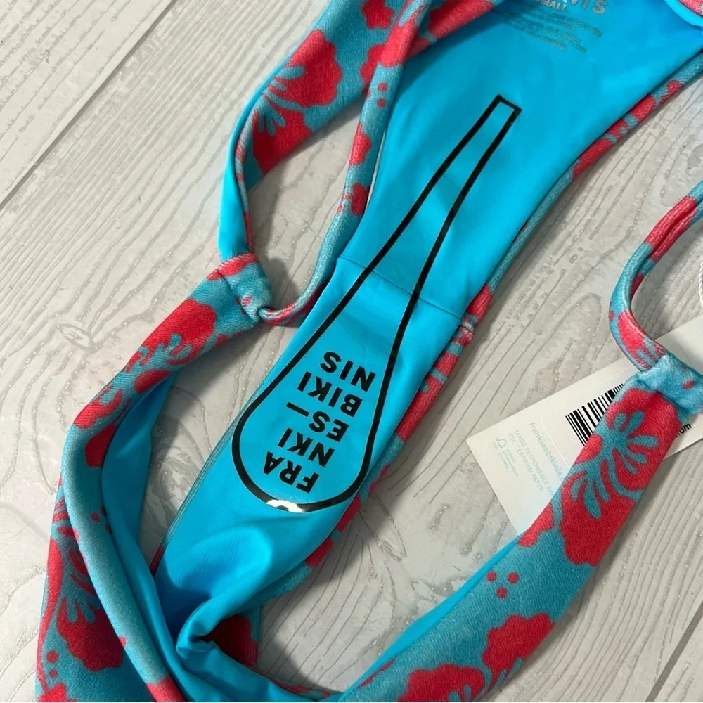 Franki's Bikinis Syd Terry Wrap Bikini Bottom